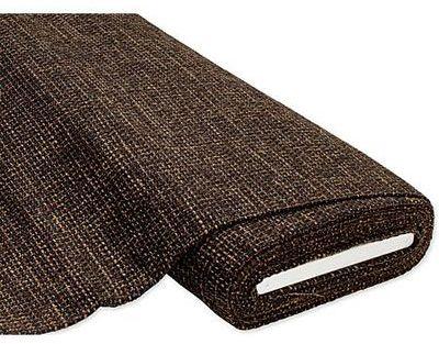 Tissu d´ameublement Rustica , marron/écru