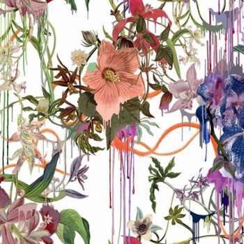 Christian Lacroix - Tissu Orchids Fantasia Christian Lacroix - Tissu