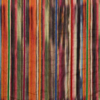 Mulberry - Tissu Bohemian Stripe Mulberry - Tissu Bohemian