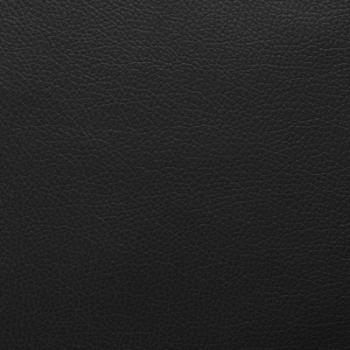 VidaXL Tissu en cuir artificiel 1,4 x 18 m Noir