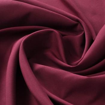 VidaXL Tissu satin microfibre bordeaux 1,45 x 20 m