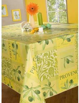 Nappe en toile cirée ronde 140 cm AIX EN PROVENCE
