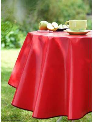 Nappe en toile cirée 160X160 cm carré GOURMANDISE