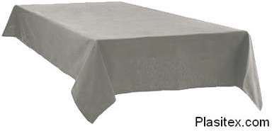 Nappe rectangle 140X250 cm gris