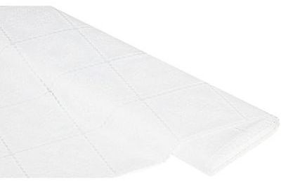 Linge de table épongeable aspect dentelle blanc Linge de table épongeable