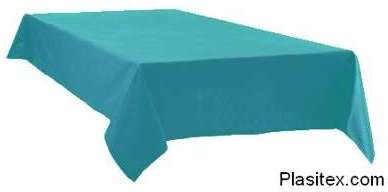 Nappe rectangle 140 X 200 cm bleu