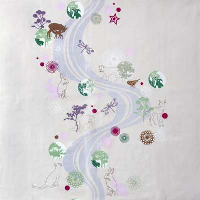 Toile cirée Stream multicolore