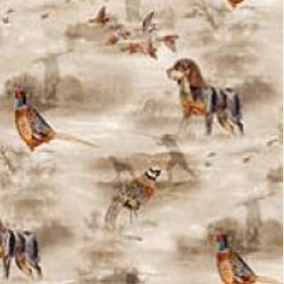 Toile cirée au mètre chasse