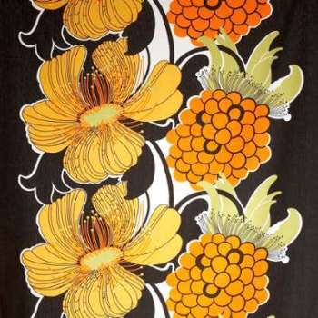 Toile cirée Björnlunda marron