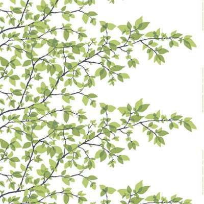 Toile cirée Visa vert
