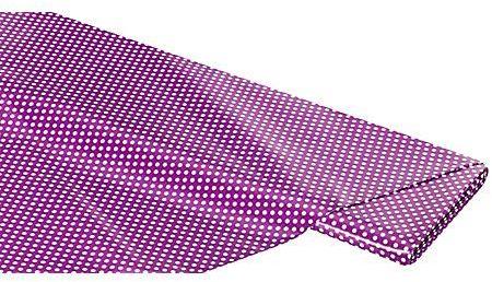 Toile cirée points violet blanc Toile cirée points violet