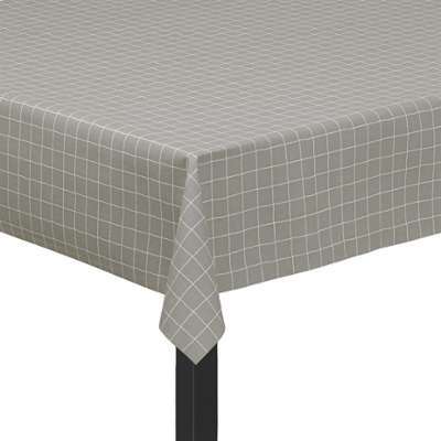 Toile cirée Grafico gris foncé