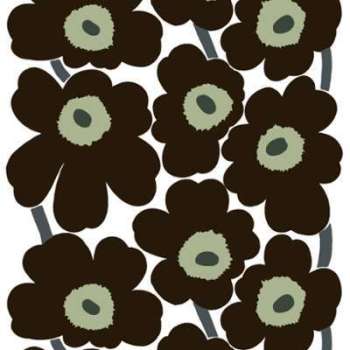 Toile cirée Unikko noir