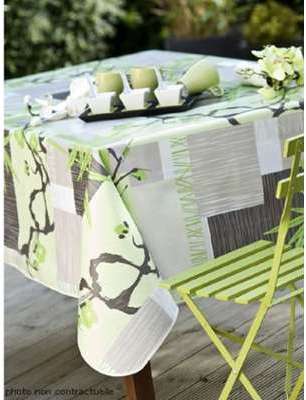 Nappe en toile cirée au mètrage modèle BIEN -ETRE Nappe en toile cirée au mètrage