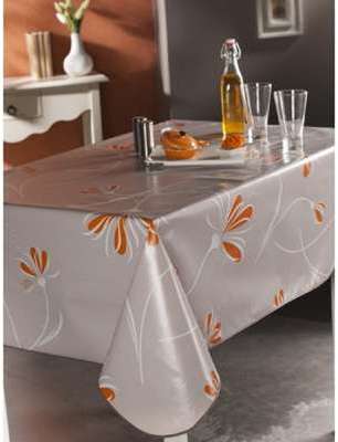 Nappe en toile cirée au mètrage modèle AGATTA Nappe en toile cirée au mètrage