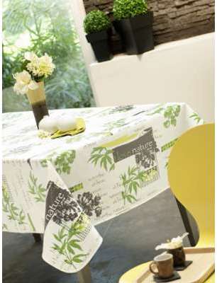 Nappe en toile cirée au mètrage modèle Bio Nappe en toile cirée au mètrage