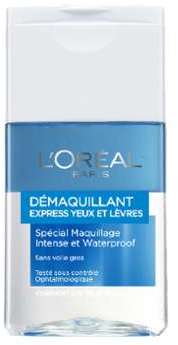 Démaquillant express Waterproof L Oréal - le flacon Démaquillant express Waterproof