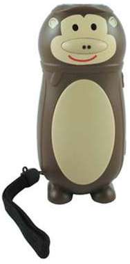 Singe lampe torche à dynamo jouet enfant Singe lampe torche à dynamo