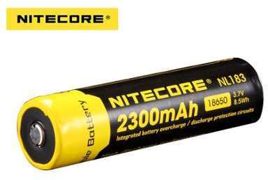 Accumulateur Nitecore 18650 2300 mAh Accumulateur Nitecore 18650