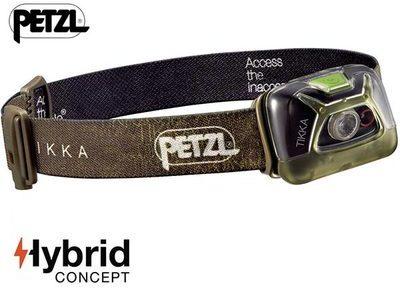 Lampe frontale Petzl TIKKA Hybride 200 lumens vert