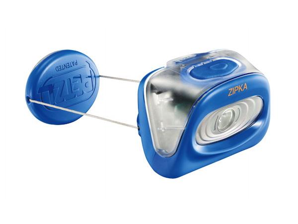 Lampe frontale Petzl ZIPKA bleue
