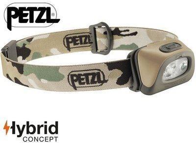 Lampe frontale Petzl TACTIKKA + RGB hybride désert