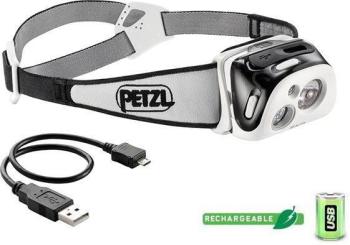 Lampe frontale rechargeable Petzl REACTIK noire Lampe frontale rechargeable