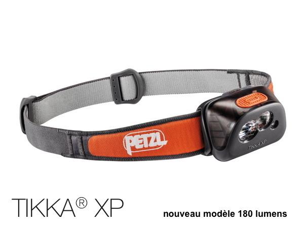 Lampe frontale Petzl TIKKA XP orange