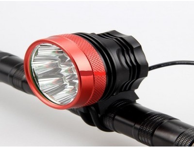 Eclairage Vélo 9000 Lumens 9 Led Cree XM-L T6 Avec