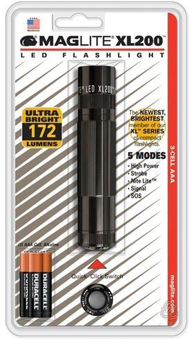 Lampe torche led XL200 noir blister MAGLITE