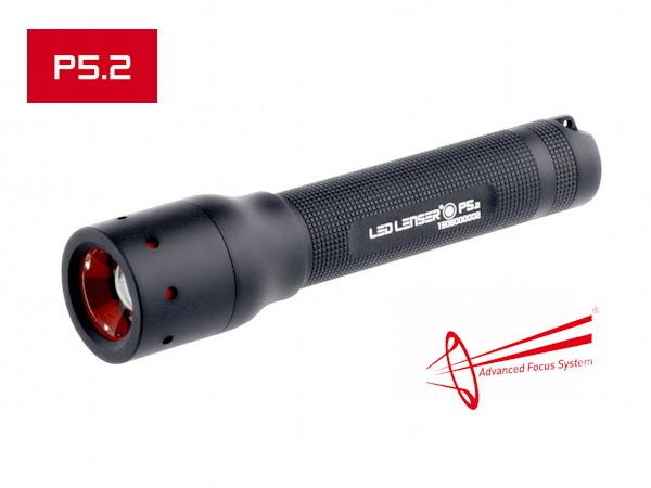 Lampe torche Led Lenser P5.2 avec holster et coffr