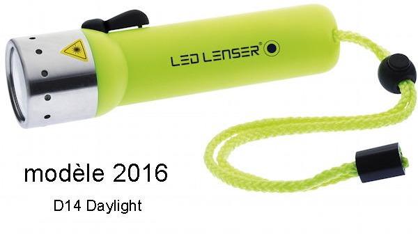 Nouvelle lampe de plongée Led Lenser D14 Frogman D