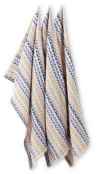 COULEURS & PRIX Essuie-mains en éponge, lot de 6 l