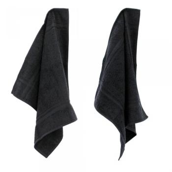Lot de 2 torchons de cuisine 50x50 cm éponge PURE