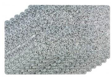 Set de Table Vinyle Motif Granite - Set de 6