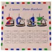 Torchon calendrier collector 2013