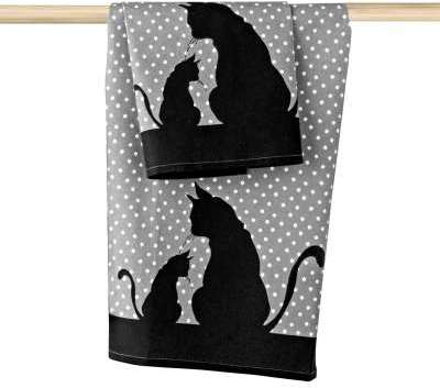 Torchon imprime chats - lot