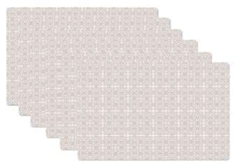 Set de Table Design Petits Carreaux de Ciment Beig