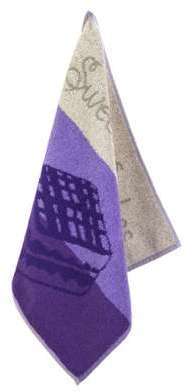 Torchon de cuisine éponge 50x50 cm CAKES Violet