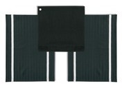 Lot 2 torchons rayure 50x70cm + 1 essuie-main uni