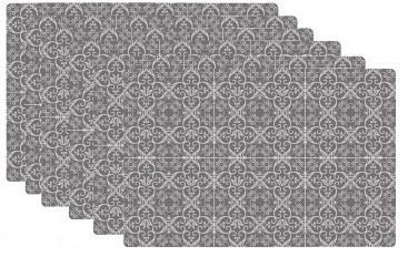 Set de Table Design Carreaux de Ciment en Vinyle -