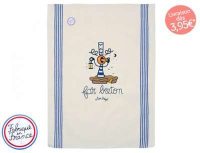 Torchon Renzo « Far breton »