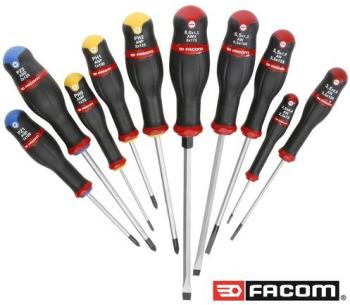 Jeu 10 tournevis PROTWIST FACOM