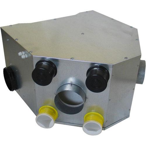 DMO Kit VMC double flux métallique avec télécomman