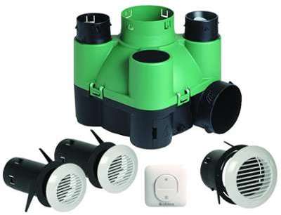 ALDES - Kit VMC Sekoia simple flux autoréglable