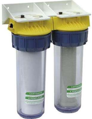 Filtre anti-calcaire et anti-corrosion - sans bypa