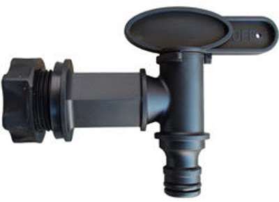 Robinet résine pour récupérateur d eau Robinet résine pour récupérateur