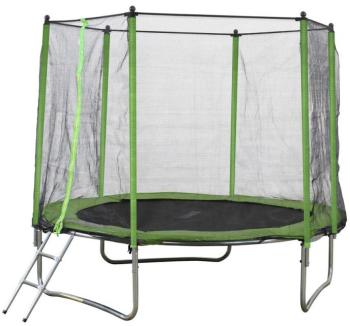 Trampoline Yoopi - Ø 3.05 m - avec filet + échelle