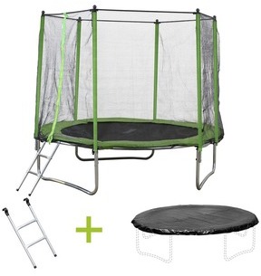 TRAMPOLINE YOOPI - O 1 8 M - AVEC FILET ECHELLE TRAMPOLINE YOOPI - O 1 8 M