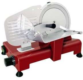 Trancheuse Electrique Professionnelle Rouge 195 mm Trancheuse Electrique Professionnelle